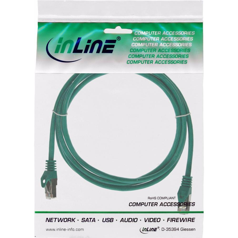 Thumbnail - InLine Patchkabel (F/UTP, CAT5e, 1 m), Netzwerkkabel