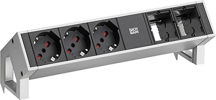 Productafbeelding Bachmann DESK2 3xP40 2xCM sw 0,2m GST18 Inox (3 x, GST18, 0.20 m)
