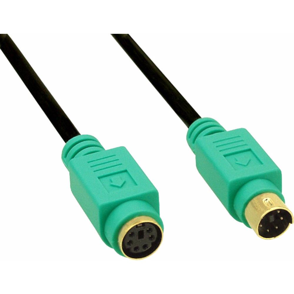 InLine PS/2 Verlängerung (2 m, PS/2), Schnittstellenkabel