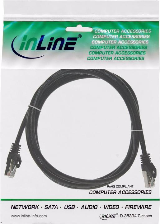 Actual product image InLine Patch cable (F/UTP, CAT5e, 0.50 m)