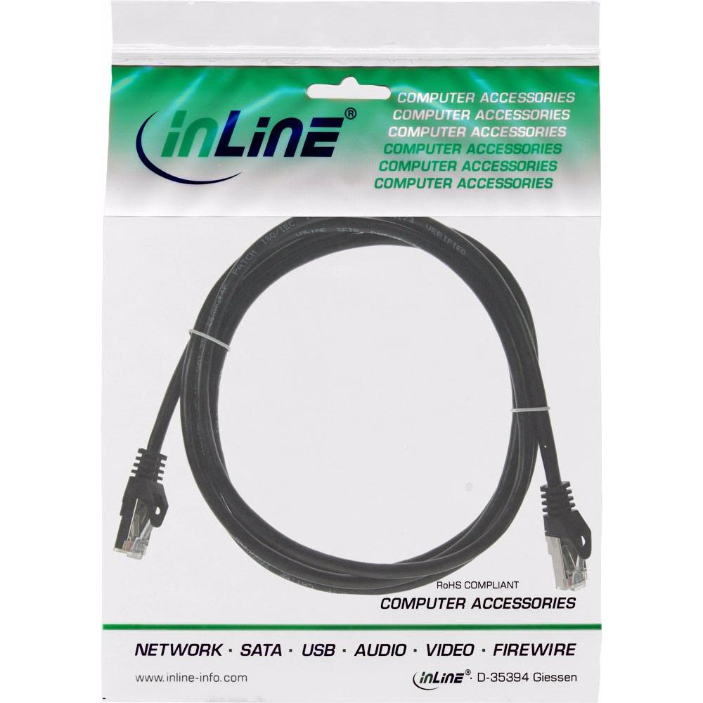 Thumbnail - InLine Patchkabel (F/UTP, CAT5e, 3 m), Netzwerkkabel