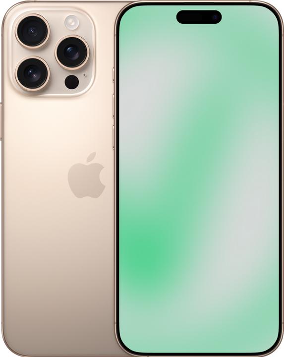 Revendo iPhone 16 Pro Max (256 GB, Desert Titanium, 6.90", 48 Mpx, SIM + eSIM, A / Wie neu)