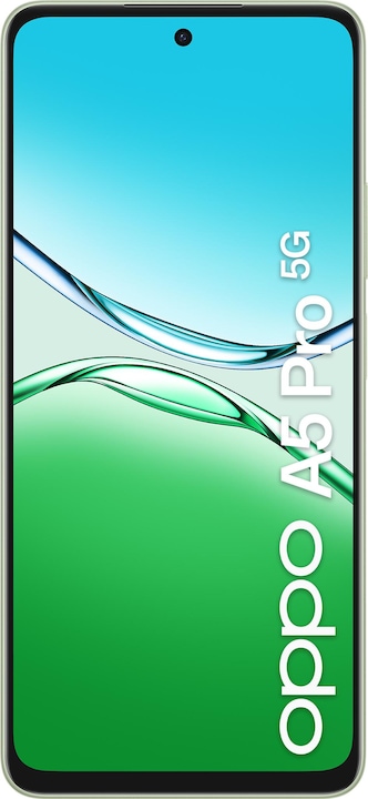 Actual product image OPPO A5 Pro 5G 256GB 8GB Olive Green (256 GB, Olive Green, 6.67", 50 Mpx, 5G)