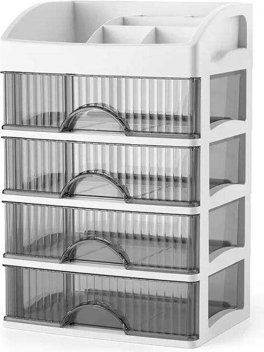 Immagine prodotto Alopini Aufbewahrungsbox für kosmetische Schreibtische mit transparenter Schublade