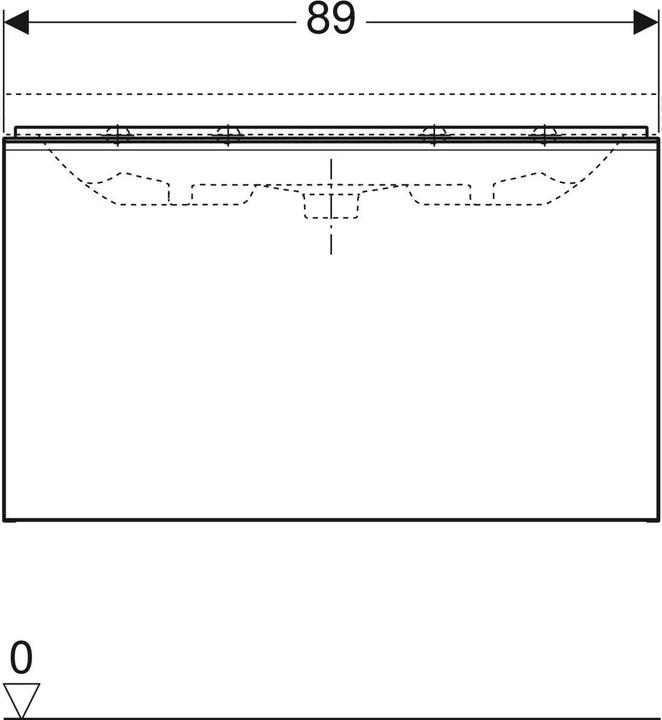 Image du produit Geberit 500.616.16.1 (89 x 41.5 x 53.5 cm)