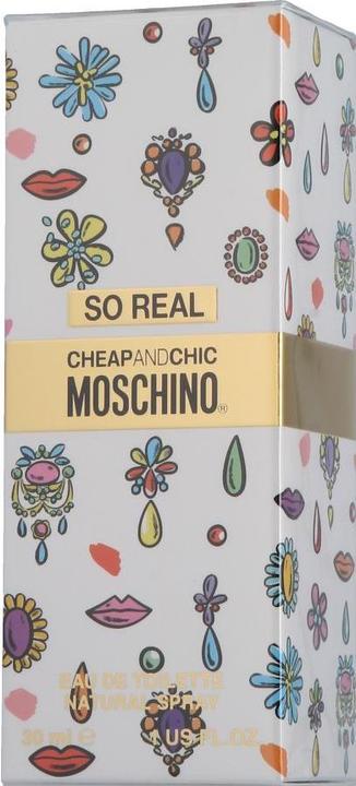 Actual product image Moschino Cheap & Chic So Real Eau De Toilette Spray (Eau de toilette, 30 ml)