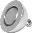 Actual product image Rayher Magnetic clasp, extra strong, 10mm ø, real silver (1 x)
