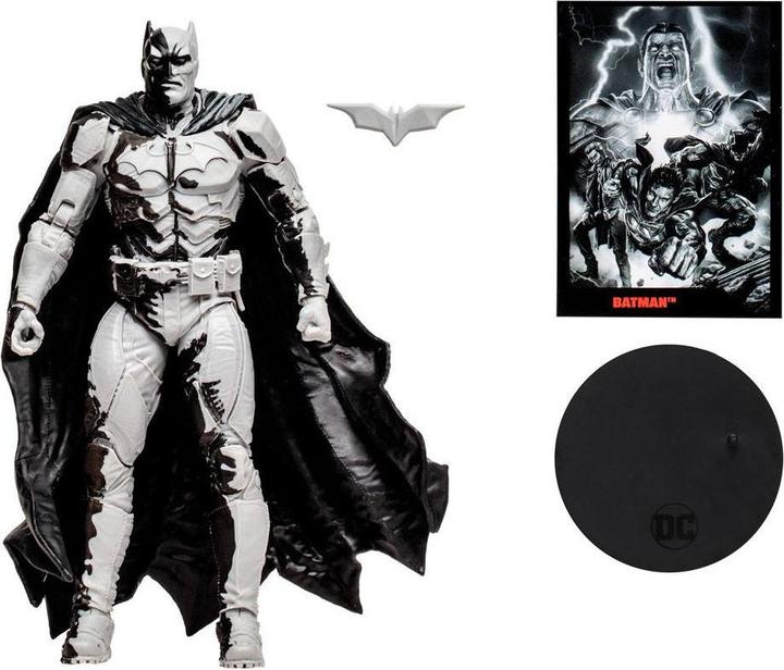 Actual product image McFarlane AF DC Multiverse Page Punchers Batman Line Art VRT 17cm