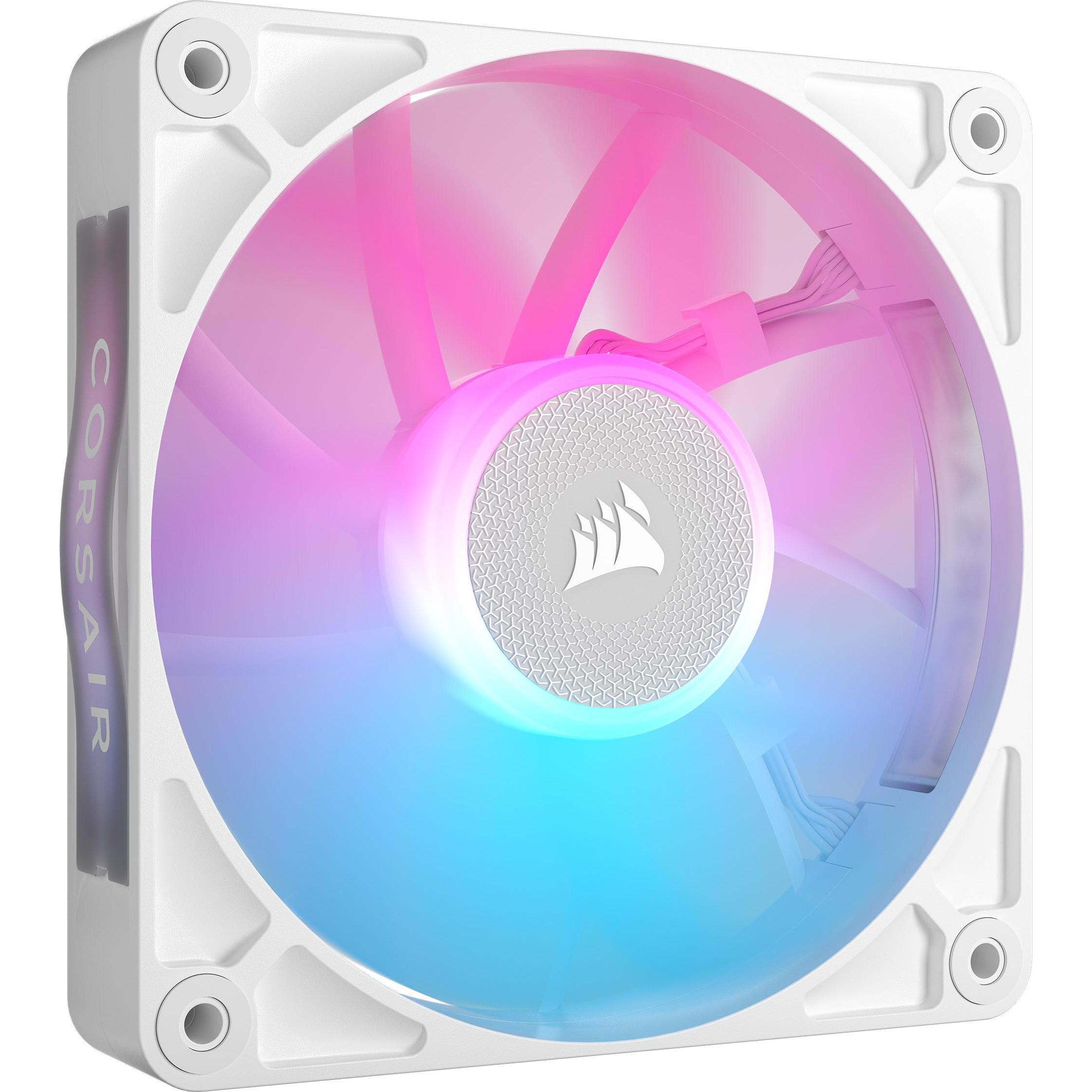 Corsair Link RX120 (120 mm, 1 x), Ventola PC, Bianco