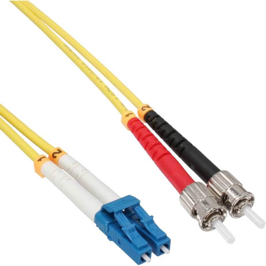 InLine LWL Duplex Kabel (CAT6, 2 m), Netzwerkkabel