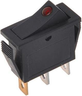 Actual product image ProPlus Rocker switch LED red 12V / 24V-max. 10A in blister pack