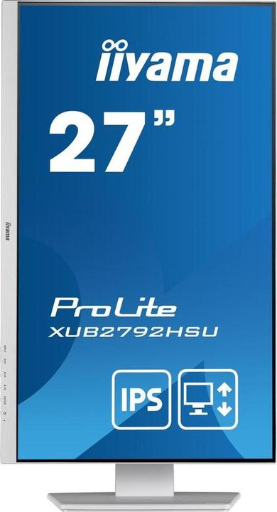 Produktbild iiyama XUB2792HSU-W5 27 Zoll ETE IPS-Panel 1920 x 1080 250 cd (1920 x 1080 Pixel, 27")