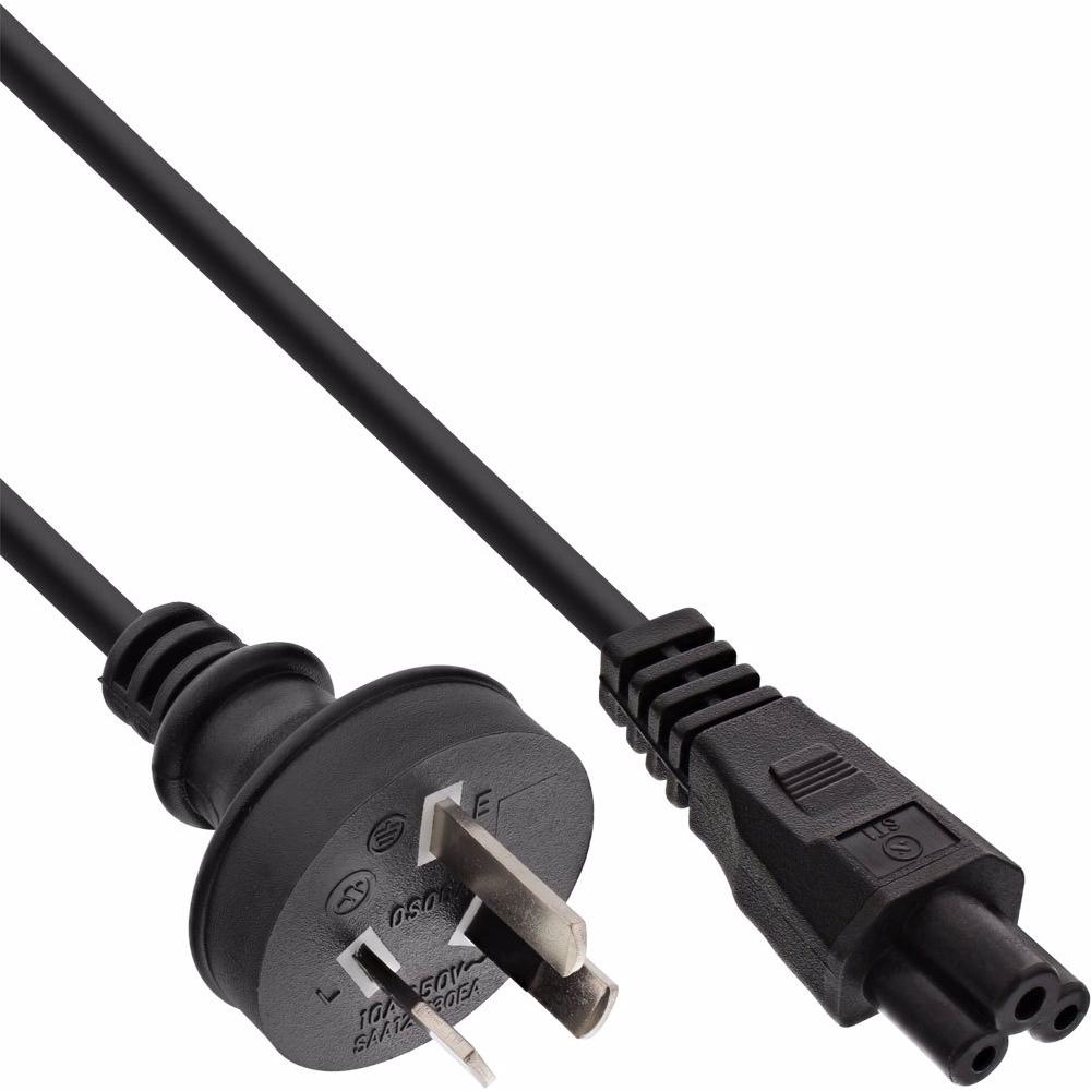 Thumbnail - InLine Netzkabel (2 m), Stromkabel