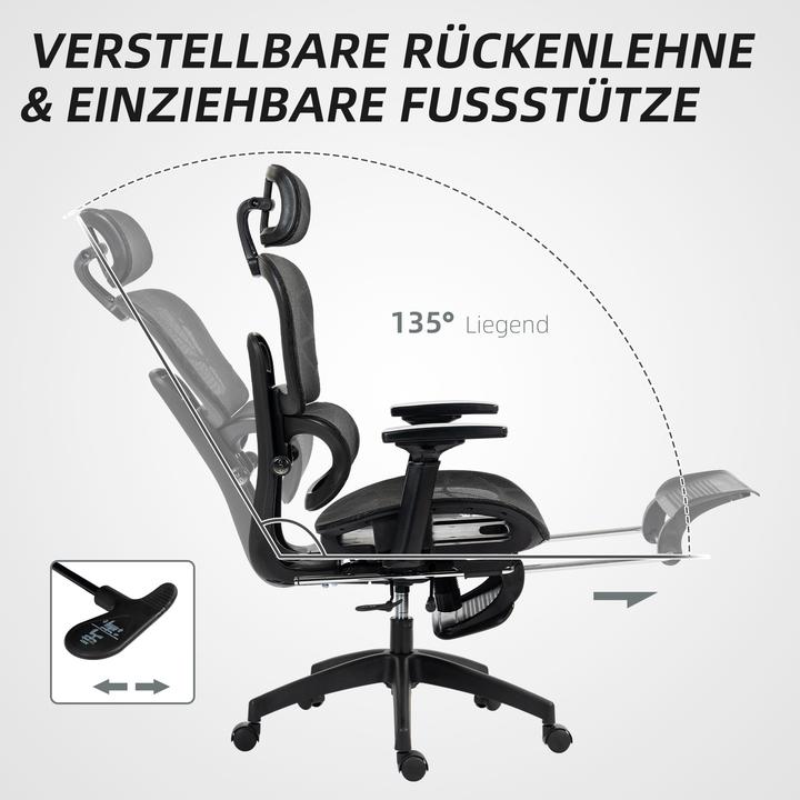 Actual product image Homcom Office chair (49 - 57 cm)