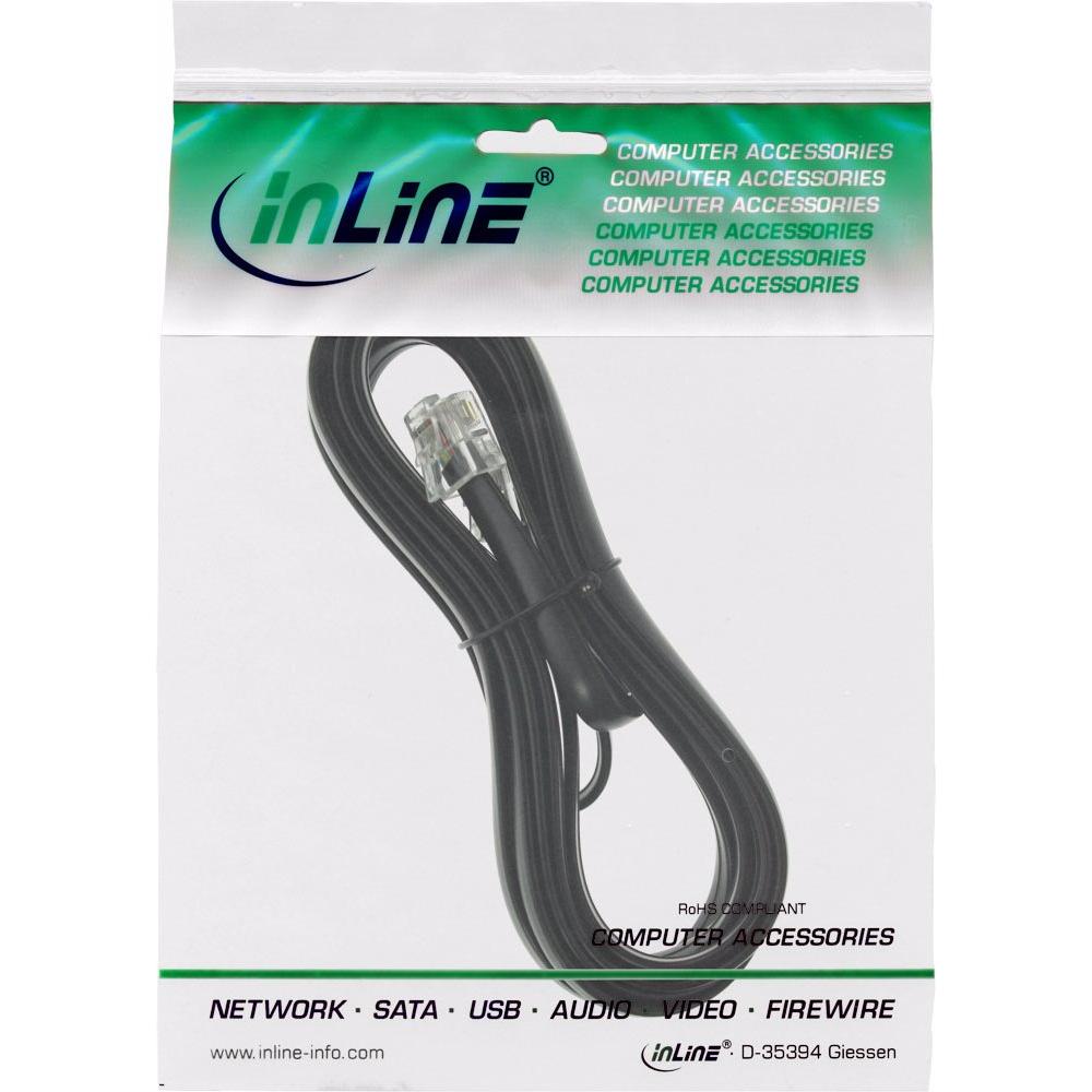 Thumbnail - InLine Modularkabel RJ12, Telefon Zubehör