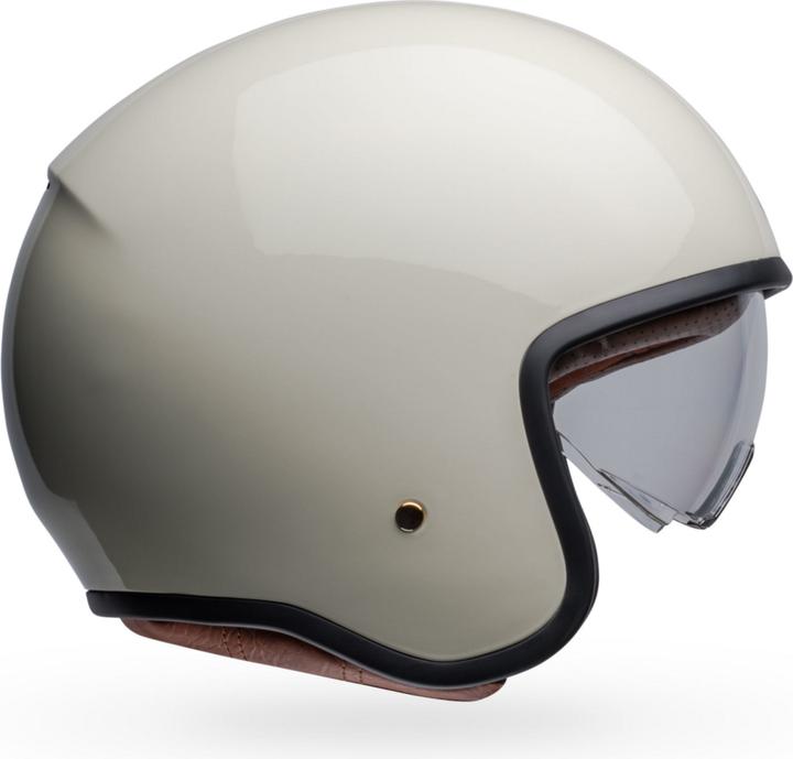 Produktbild Bell TX501 Solid Jethelm Weiss M (M, 57 - 58 cm)