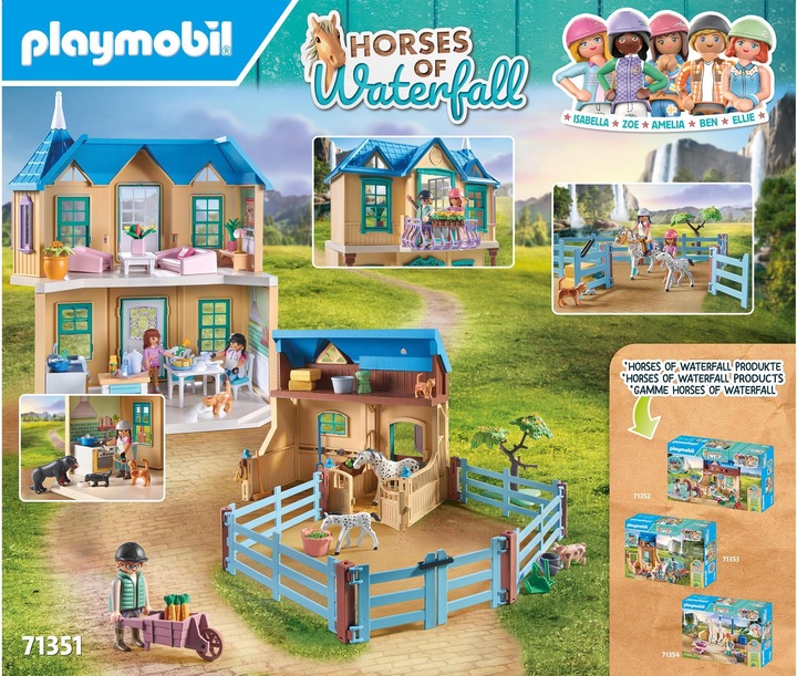 Produktbild Playmobil Waterfall Ranch (71351)