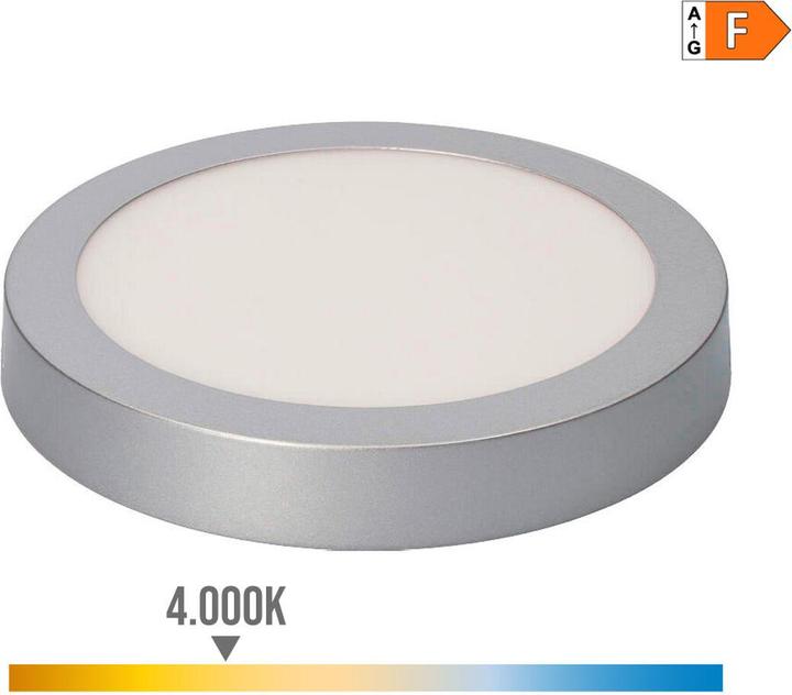 Image du produit EDM Deckenlampe 31592 Aluminium Kunststoff 20 W Ø 22,5 x 4 cm (4000 K) (1500 lm)