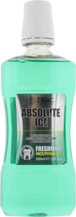 Immagine prodotto Zidac Absolute Ice Freshmint Mouthwash 500ml (500 ml, Collutorio)