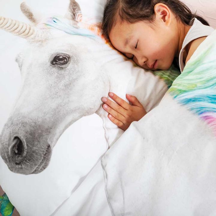 Image du produit Snurk Parure de lit Licorne 135 x 200
