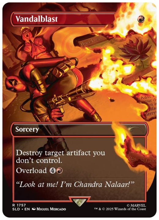 Produktbild Magic the Gathering Secret Lair x Marvel's Deadpool (Englisch, Booster Pack)