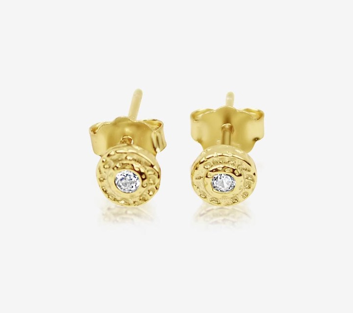 Actual product image Ellenoe Negin (Zirconia, 925 Sterling silver, 18k gold-plated)