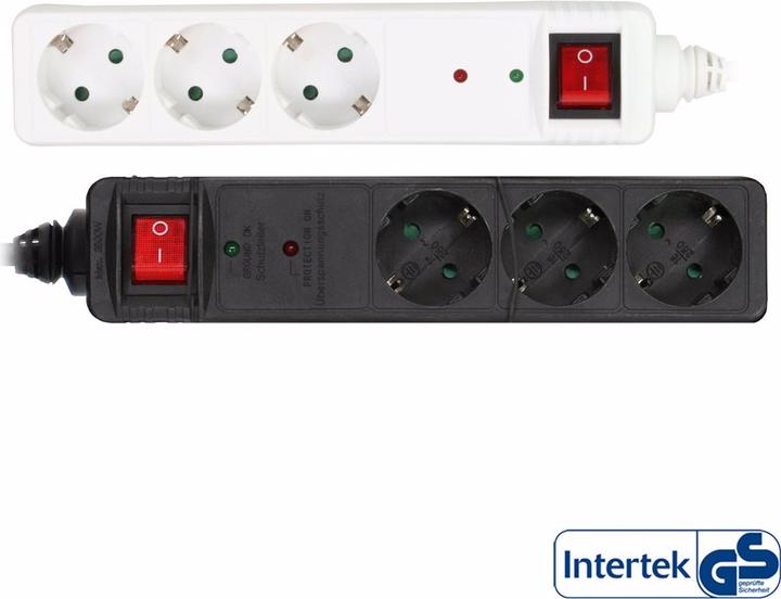Produktbild InLine Steckdosenleiste (3 x, CEE 7/3, 1.50 m)