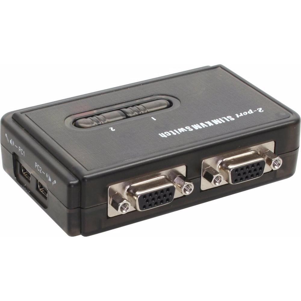 Thumbnail - InLine KVM Switch, KVM Switch, Schwarz