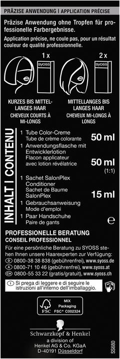 Produktbild Syoss Permanente Coloration (6-8 Dunkelblond Stufe 3)