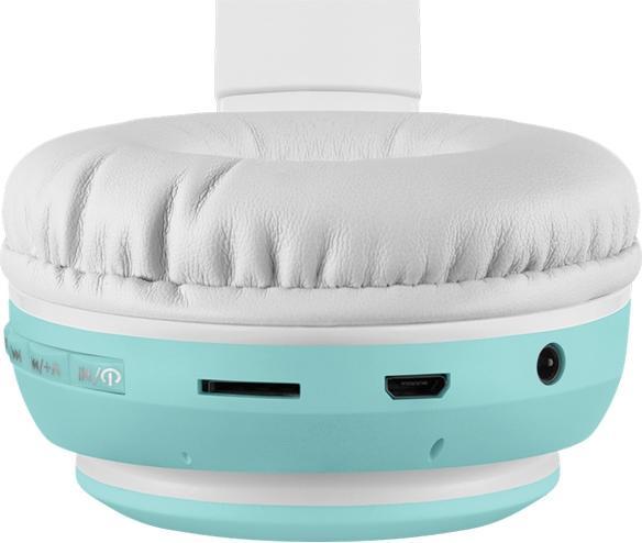 Actual product image Defender słuchawki Bluetooth Freemotion B585 Led seledynowy/celadon (63588) (21 h, Wireless)