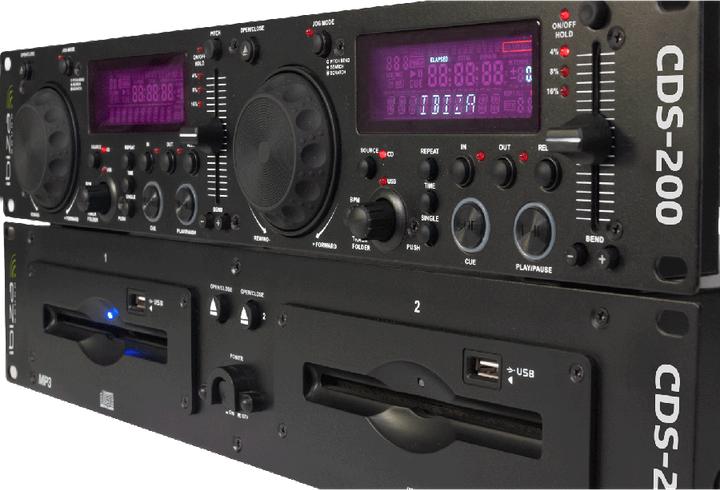 Produktbild Ibiza CDS200 DJ Doppel CD Player