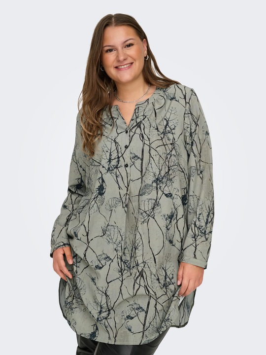 Image du produit Only Coupe normale Col mandarin Curve Chemise (48)