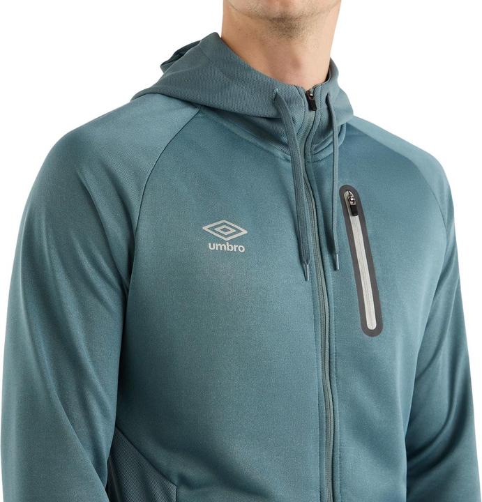 Immagine prodotto Umbro Sportswear Felpa con Cappuccio Cerniera su intera lunghezza Raglan Uomo (S)