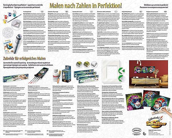 Produktbild Schipper Malen nach Zahlen - Die 3 Affen