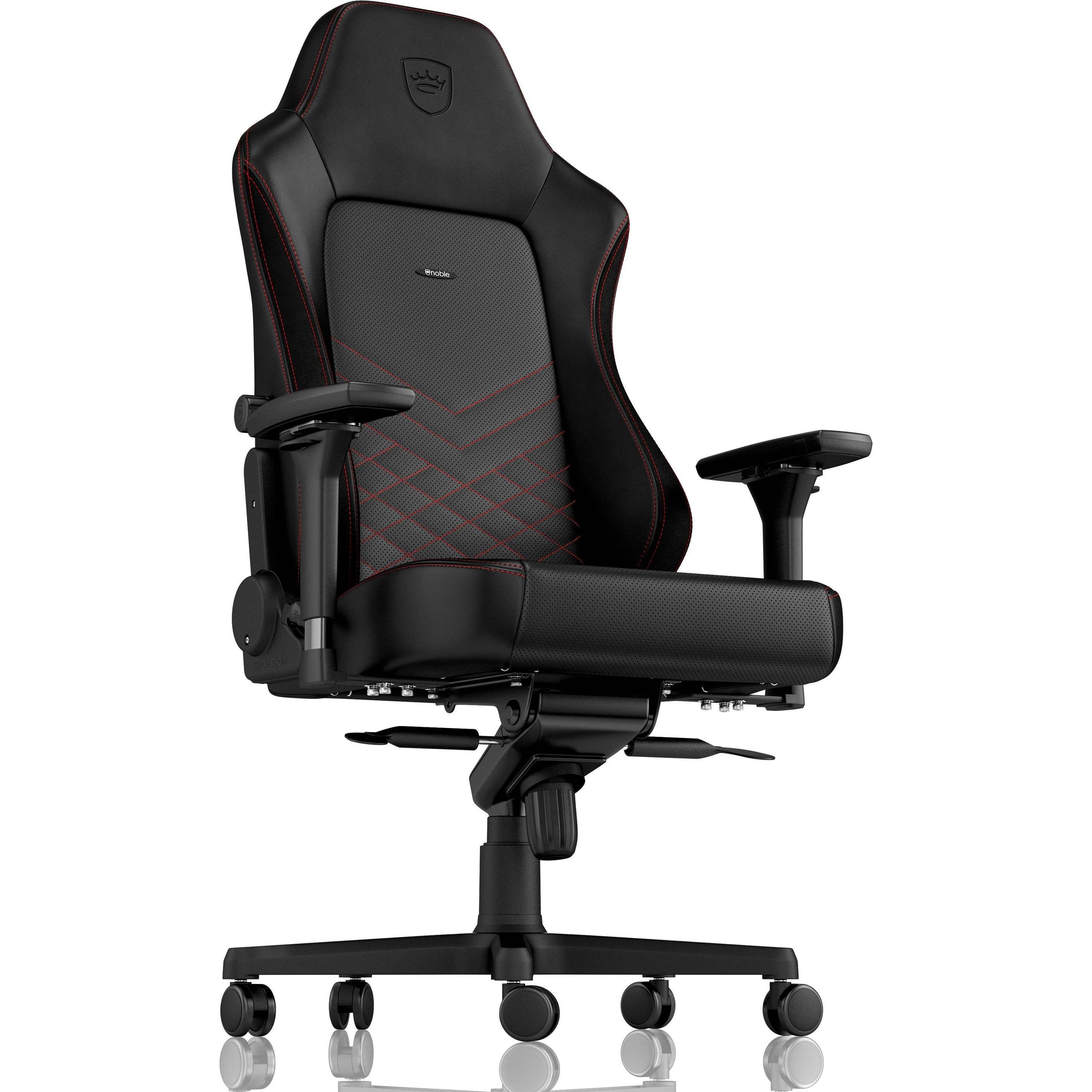 noblechairs Hero, Gaming Stuhl, Rot, Schwarz