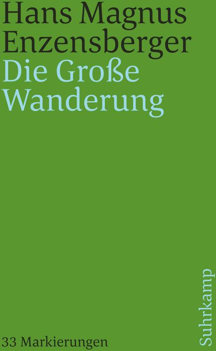 Produktbild Die Grosse Wanderung (Deutsch, Hans Magnus Enzensberger, 1994)