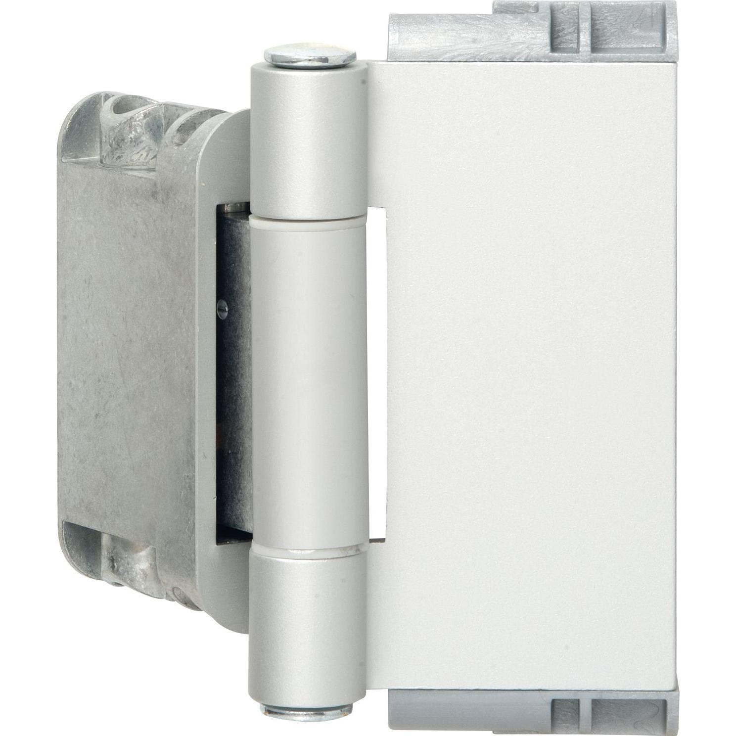 SFS, Türbeschlag + Scharnier, Haustürband Easy 3D Stiftsicherung, Aluminium verchromt matt eloxiert