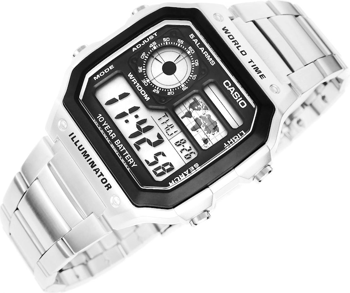 Actual product image Casio World Time Illuminator (Digital watch, 42.10 mm)