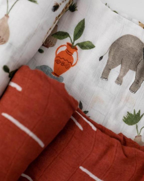 Produktbild little unicorn Deluxe Swaddle 2 Pack (120 cm, 120 cm)