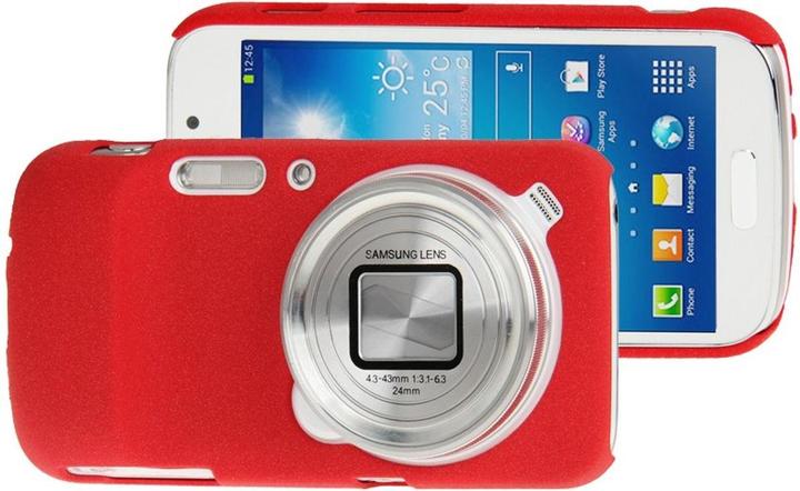 Actual product image König Design Hardcase for mobile Samsung Galaxy S4 i9500 / i9505 / i9506 / GT i9515 Zoom C1010 red (Samsung Galaxy S4)