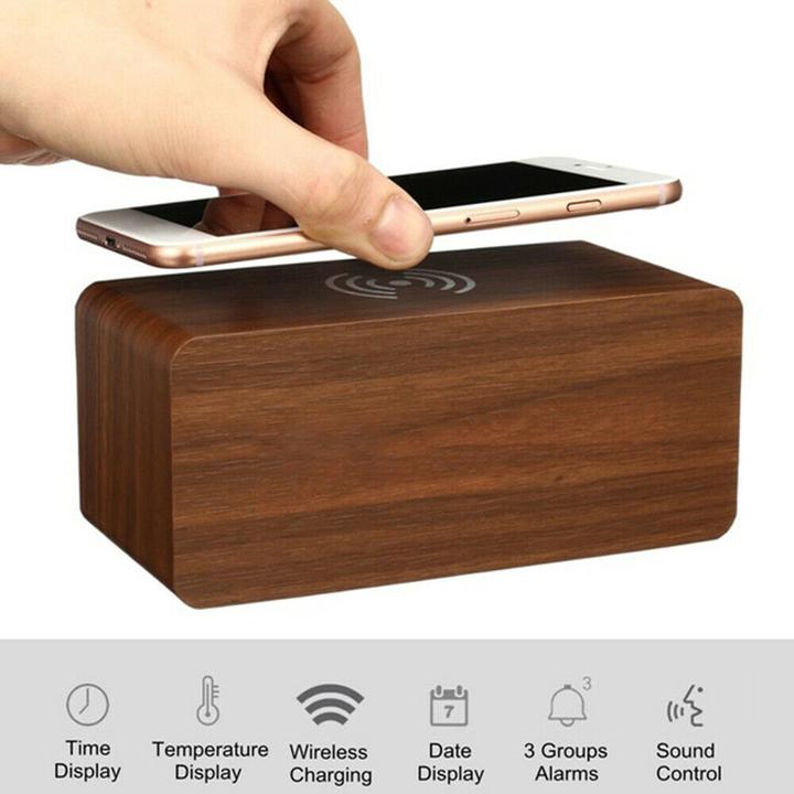 Actual product image JTI Digital alarm clock