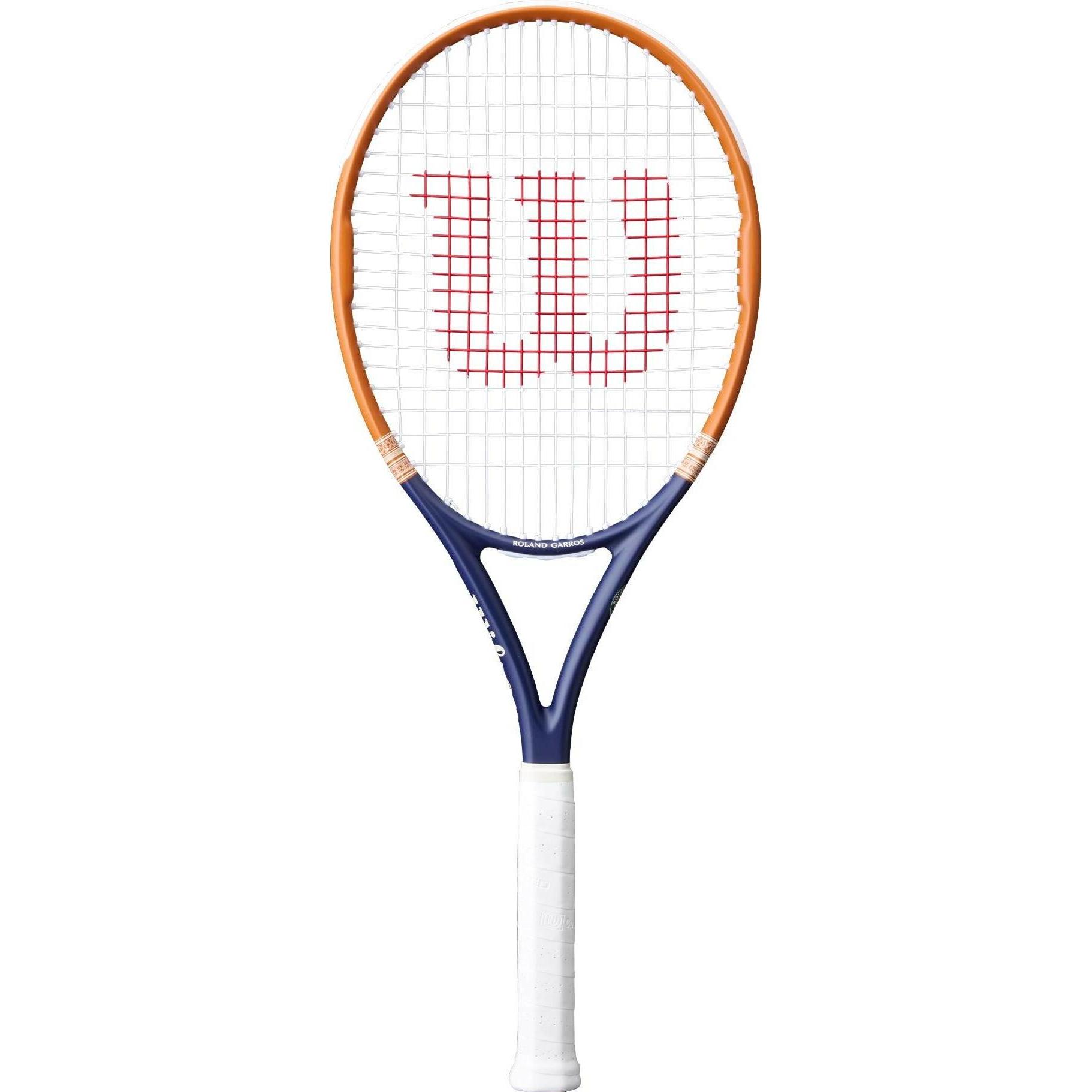 Wilson Unisex Arancia/Blu Racchetta Da Tennis, (1, 340 G)
