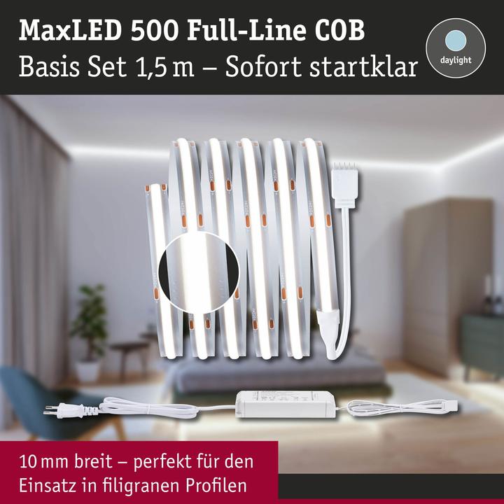 Produktbild Paulmann MaxLED 500 Full-Line COB Stripe Set (Tageslicht, 150 cm, Indoor)