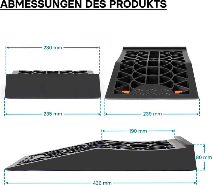 Produktbild Wiltec Auffahrrampen