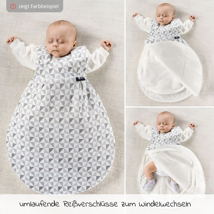 Produktbild Alvi Schlafsäcke Baby-Mäxchen 3-tlg. Jersey - Sternenhimmel -
