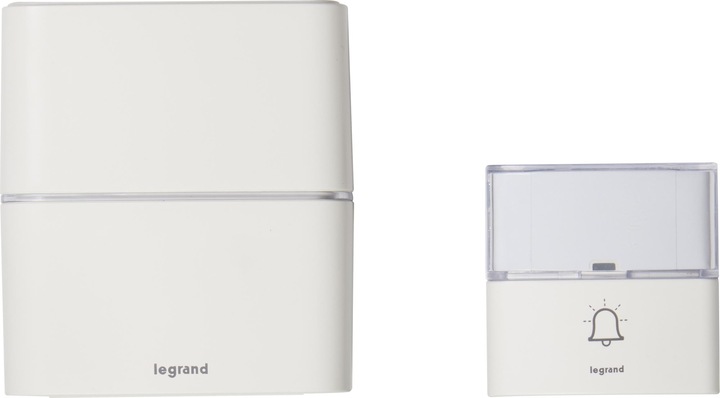 Legrand Funkklingel-Set Premium, batteriebetrieben mit MP3-Funktion (Funk)