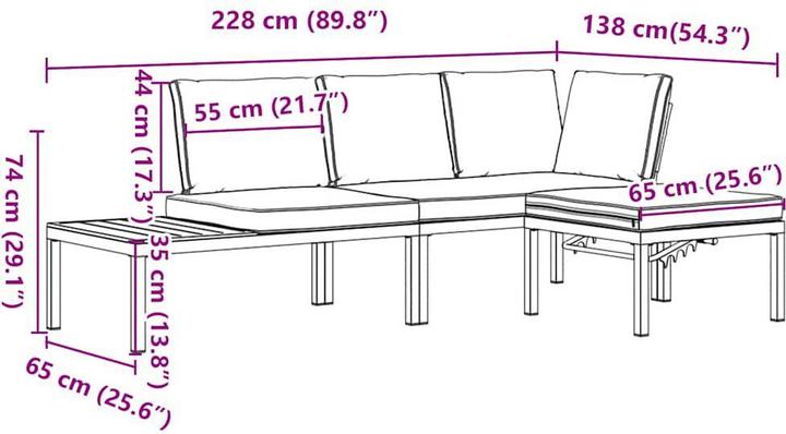 Image du produit vidaXL Casey
