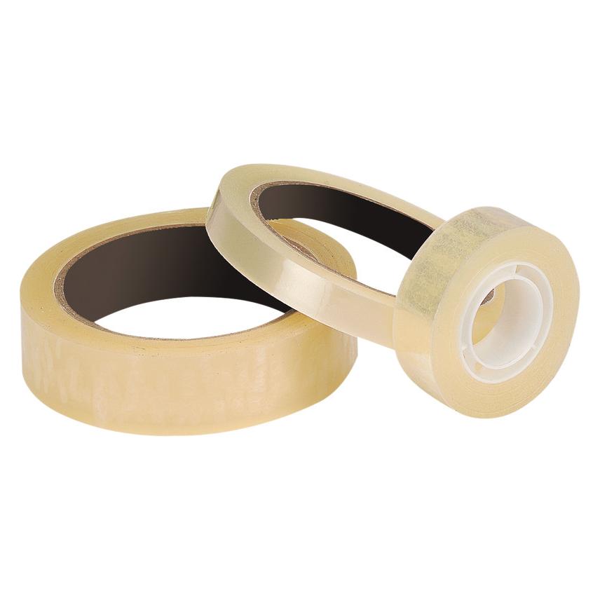 Q-Connect Transparent Klebeband, Klebeband (19 Mm) - Image 1