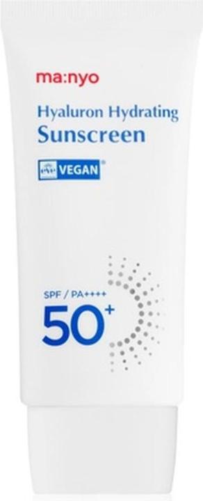 Actual product image Ma:Nyo Hyaluron Hydrating Sunscreen SPF 50+ 50 ml (Suntan cream, SPF 50+, 50 ml)