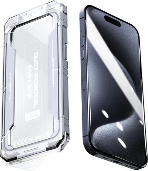 Produktbild Mobile Origin Yellow Screen Guard with easy application iPhone 16 Pro Max (1 Stk., Apple iPhone 16 Pro Max)